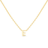 Anne Mini initial pendant Gold - E