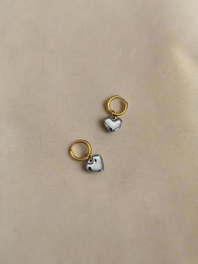 Ava Heart Earring Mixed