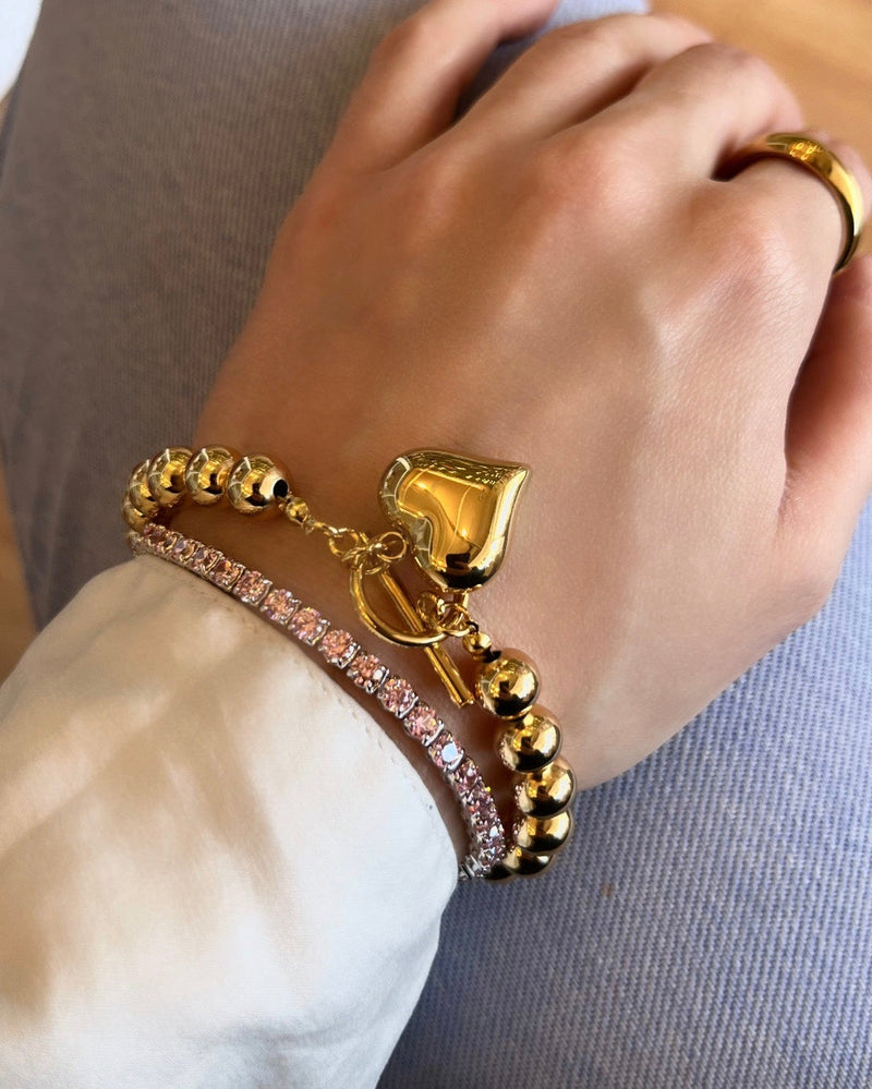 Matilda Love Bracelet Gold