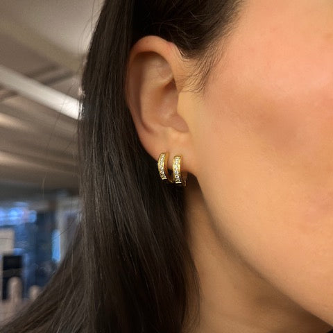HOOP EARRINGS - GOLD