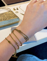 Scarlett Necklace Multi Gold