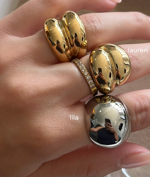 Lauren Ring Gold - Size 7