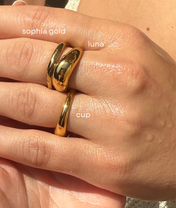 Sophia Ring Gold - Size 7