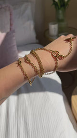 Scarlett Necklace Multi Gold