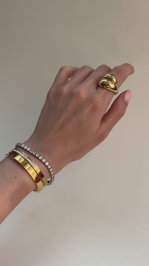 CAPTIVATE BANGLE - GOLD