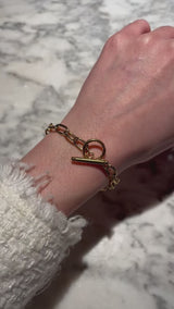Amelie Chain Bracelet Gold