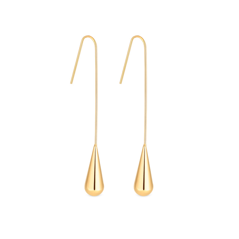 DRIP EARRINGS - GOLD