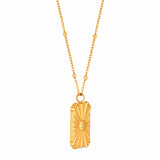 SUN NECKLACE - GOLD