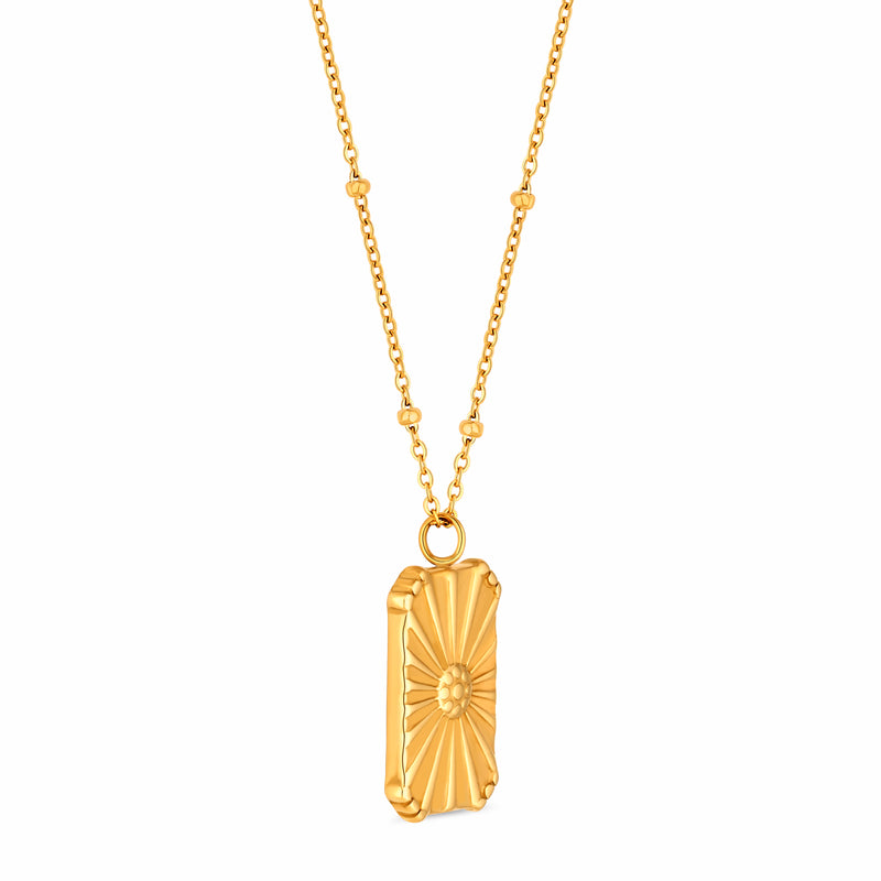 SUN NECKLACE - GOLD