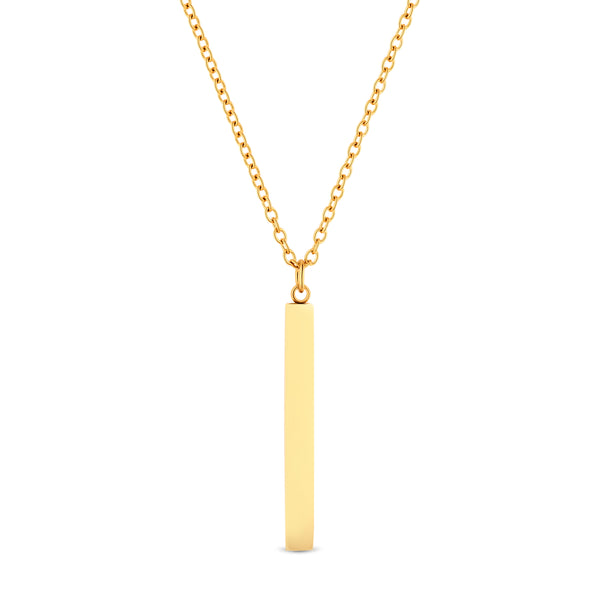 VERTICAL PENDANT - GOLD