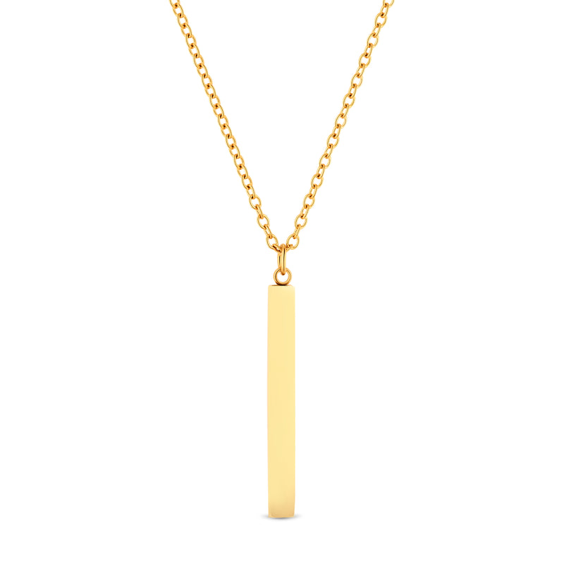 VERTICAL PENDANT - GOLD