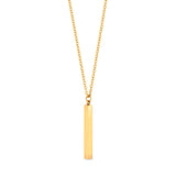 VERTICAL PENDANT - GOLD