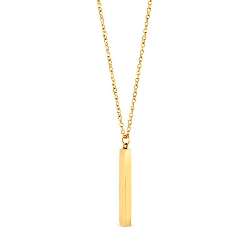 VERTICAL PENDANT - GOLD