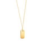 TAG PENDANT - GOLD