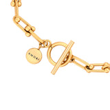 LOCK CHAIN BRACELET - GOLD