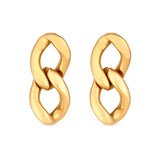 CHAINS EARRINGS - GOLD