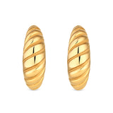BUN EARRINGS - GOLD