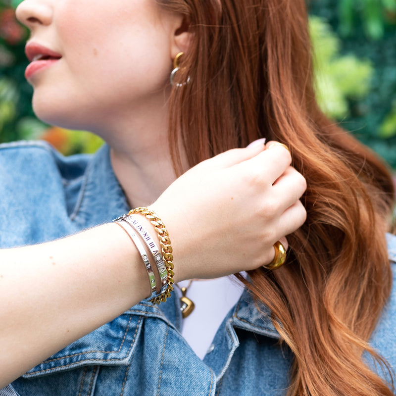 CHAINS BRACELET - GOLD