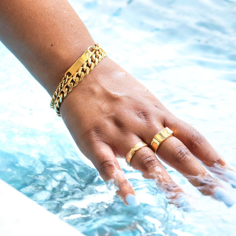 CHAINS BRACELET - GOLD
