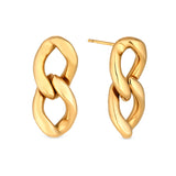 CHAINS EARRINGS - GOLD