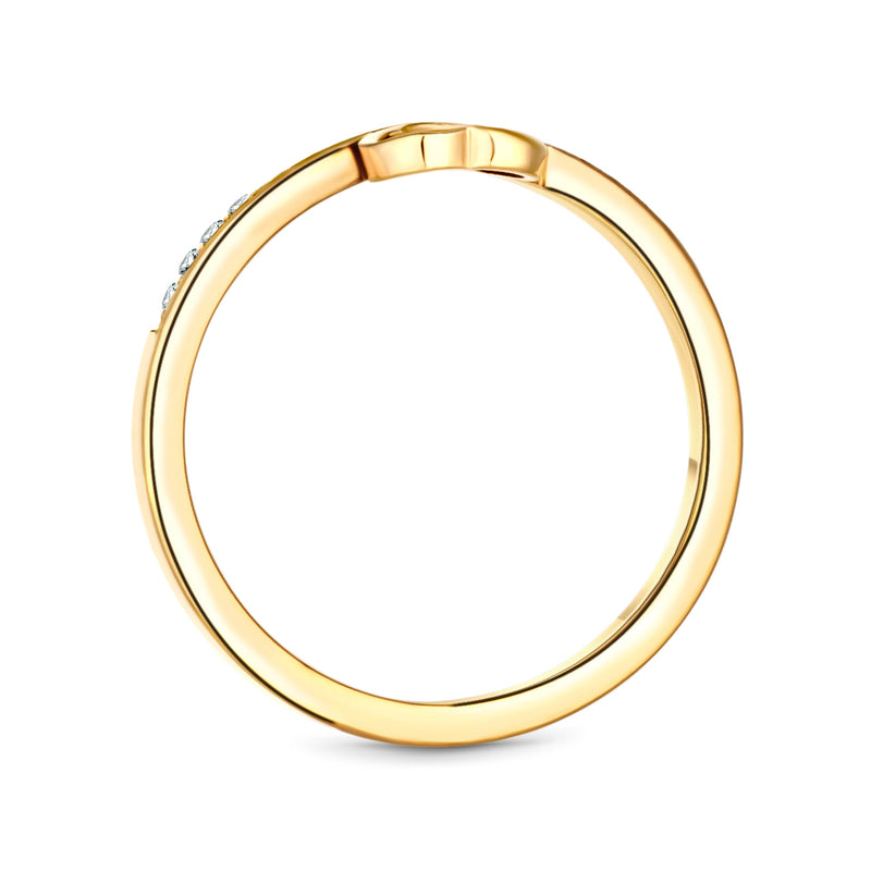 CHERISH RING - GOLD, SIZE 6