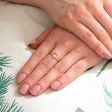 CHERISH RING - ROSE, SIZE 6