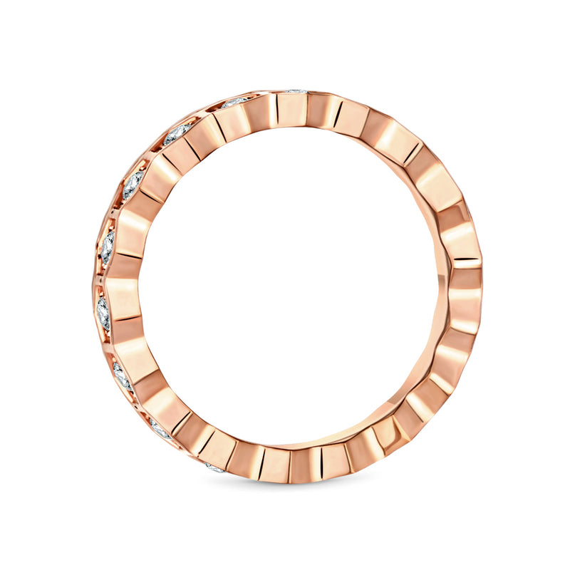 HEX RING - ROSE, SIZE 6