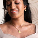 PADLOCK NECKLACE - GOLD