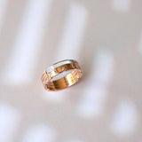 PROPHECY RING WITH PEARL - ROSE, SIZE 6