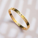 PROPHECY BANGLE - GOLD