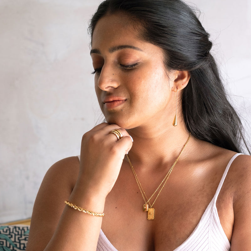 SUN NECKLACE - GOLD