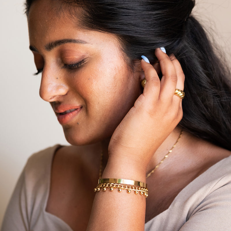 TASSLE BRACELET - GOLD
