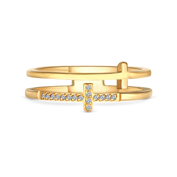 TRUTH RING - GOLD, SIZE 6