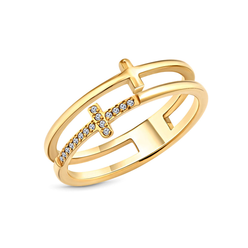 TRUTH RING - GOLD, SIZE 6
