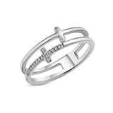 TRUTH RING - SILVER, SIZE 6