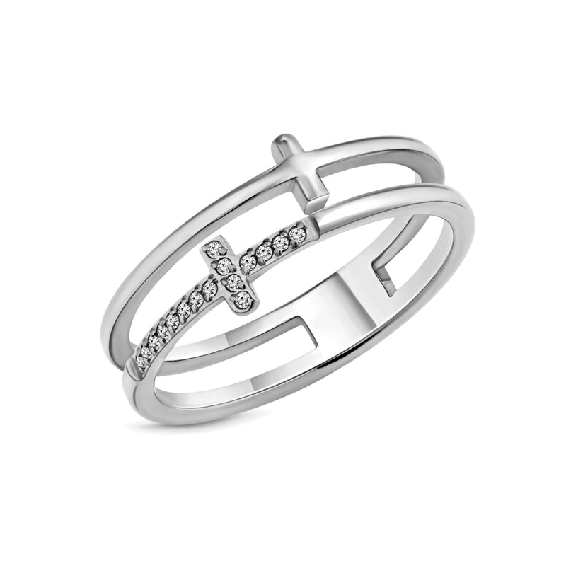 TRUTH RING - SILVER, SIZE 6