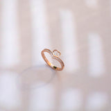 CHERISH RING - ROSE, SIZE 6